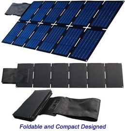 Utilisation solaire d'activités en plein air de puissance élevée du chargeur 100W de pliage noir