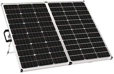 Contrôleur solide pliable de panneau solaire cellule mono de 140 watts 42 x 24,5 x 4,5 pouces